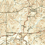 United States Geological Survey Crenshaw, MS (1935, 62500-Scale) digital map