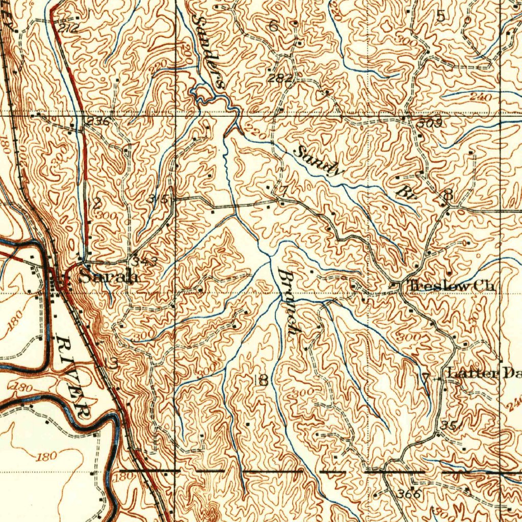 Crenshaw, MS (1935, 62500Scale) Map by United States Geological Survey