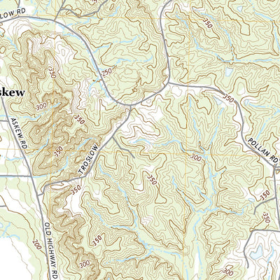 United States Geological Survey Crenshaw North, MS (2020, 24000-Scale) digital map