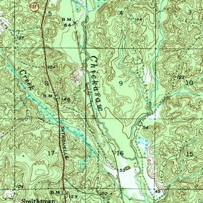 United States Geological Survey Creola, AL (1941, 62500-Scale) digital map