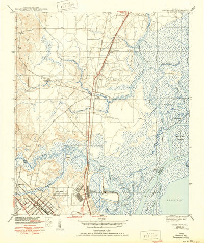 United States Geological Survey Creola, AL (1943, 62500-Scale) digital map
