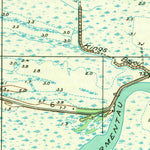 United States Geological Survey Creole, LA (1935, 31680-Scale) digital map