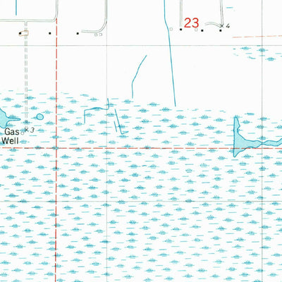 United States Geological Survey Creole, LA (1982, 24000-Scale) digital map