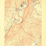 United States Geological Survey Cresaptown, MD-WV (1951, 24000-Scale) digital map