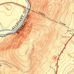 United States Geological Survey Cresaptown, MD-WV (1951, 24000-Scale) digital map