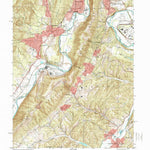 United States Geological Survey Cresaptown, MD-WV (1997, 24000-Scale) digital map