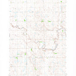 United States Geological Survey Cresbard SE, SD (1966, 24000-Scale) digital map