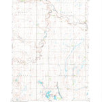 United States Geological Survey Cresbard SW, SD (1966, 24000-Scale) digital map