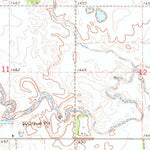 United States Geological Survey Cresbard SW, SD (1966, 24000-Scale) digital map
