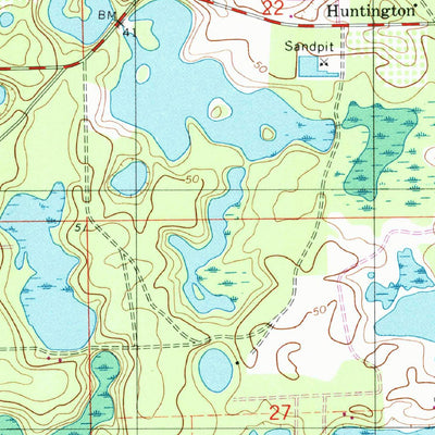 United States Geological Survey Crescent City, FL (1994, 24000-Scale) digital map