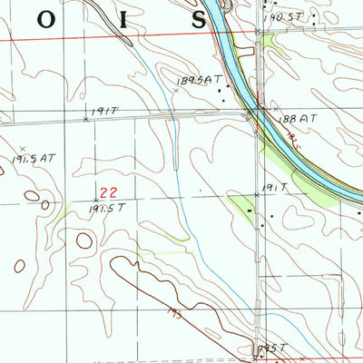United States Geological Survey Crescent City, IL (1986, 24000-Scale) digital map