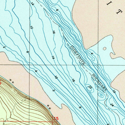 United States Geological Survey Crescent Harbor, WA (1998, 24000-Scale) digital map