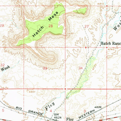 United States Geological Survey Crescent Junction, UT (1958, 62500-Scale) digital map