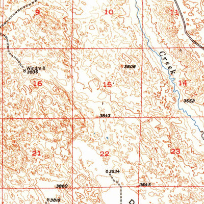 United States Geological Survey Crescent Lake, NE (1950, 62500-Scale) digital map