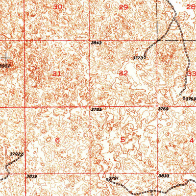 United States Geological Survey Crescent Lake, NE (1950, 62500-Scale) digital map
