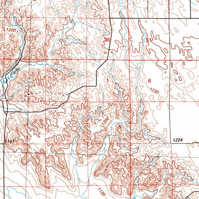 United States Geological Survey Crescent Lake, NE (1985, 100000-Scale) digital map