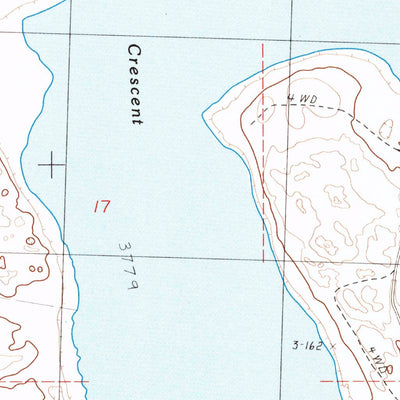 United States Geological Survey Crescent Lake, NE (1986, 24000-Scale) digital map