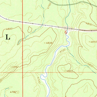 United States Geological Survey Crescent Lake, OR (1967, 24000-Scale) digital map