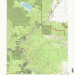 United States Geological Survey Crescent Mills, CA (1994, 24000-Scale) digital map