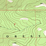 United States Geological Survey Crescent Mills, CA (1994, 24000-Scale) digital map