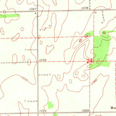 United States Geological Survey Crescent NW, OK (1969, 24000-Scale) digital map