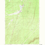 United States Geological Survey Crescent, OR (1967, 24000-Scale) digital map
