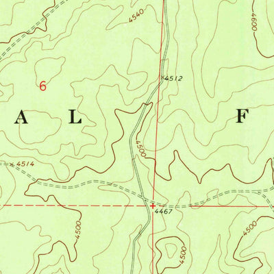 United States Geological Survey Crescent, OR (1967, 24000-Scale) digital map