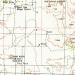 United States Geological Survey Crescent, OR (1970, 250000-Scale) digital map