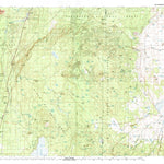 United States Geological Survey Crescent, OR (1979, 100000-Scale) digital map