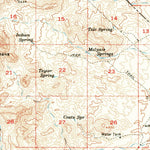 United States Geological Survey Crescent Peak, NV-CA (1956, 62500-Scale) digital map