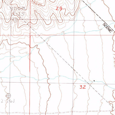 United States Geological Survey Crescent Peak, NV-CA (1984, 24000-Scale) digital map