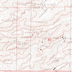 United States Geological Survey Crescent Peak, NV-CA (1984, 24000-Scale) digital map