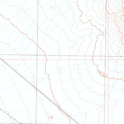 United States Geological Survey Crescent Reservoir, NV (1983, 24000-Scale) digital map