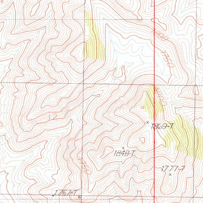 United States Geological Survey Crescent Reservoir, NV (1983, 24000-Scale) digital map