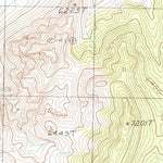 United States Geological Survey Crescent Spring, NV (1985, 24000-Scale) digital map