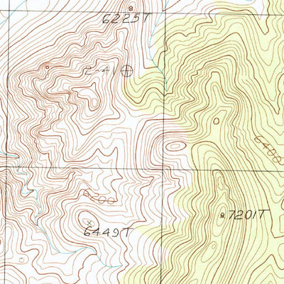 United States Geological Survey Crescent Spring, NV (1985, 24000-Scale) digital map