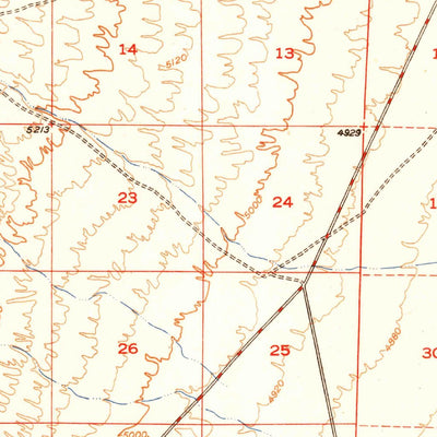 United States Geological Survey Crescent Valley, NV (1950, 62500-Scale) digital map
