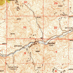 United States Geological Survey Crescent Valley, NV (1950, 62500-Scale) digital map