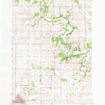 United States Geological Survey Cresco NE, IA (1981, 24000-Scale) digital map