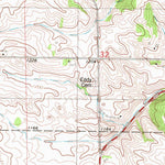 United States Geological Survey Cresco NE, IA (1981, 24000-Scale) digital map