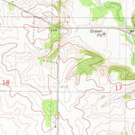 United States Geological Survey Cresco SE, IA (1981, 24000-Scale) digital map