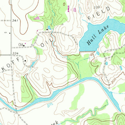 United States Geological Survey Creslenn Ranch, TX (1960, 24000-Scale) digital map