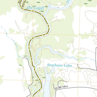 United States Geological Survey Creslenn Ranch, TX (2022, 24000-Scale) digital map
