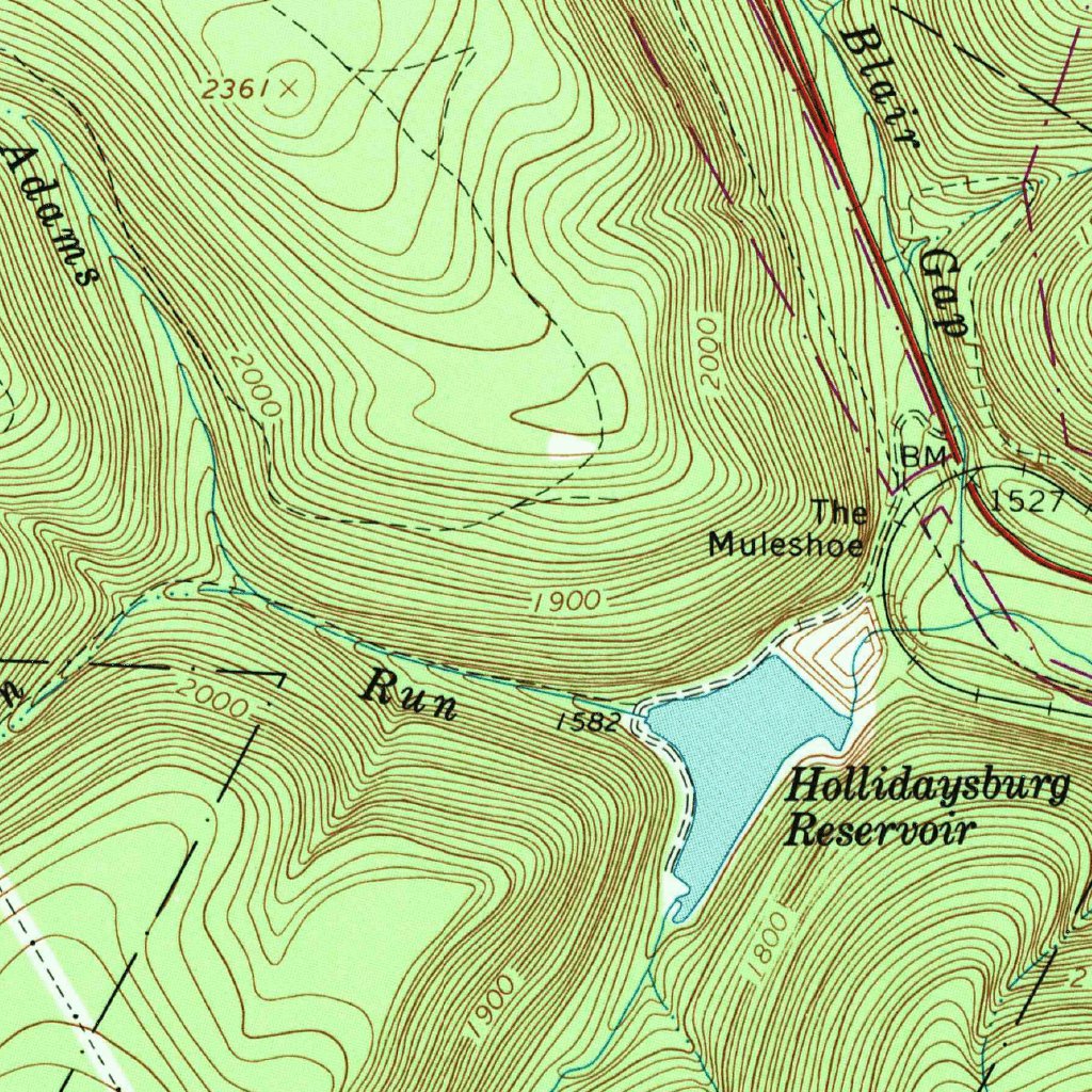 Cresson, PA (1963, 24000-Scale) Map by United States Geological Survey ...