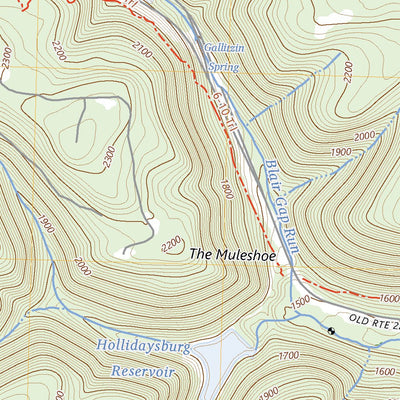 United States Geological Survey Cresson, PA (2023, 24000-Scale) digital map