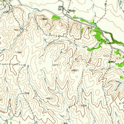 United States Geological Survey Cresson, TX (1959, 62500-Scale) digital map