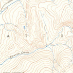 United States Geological Survey Crested Butte, CO (1888, 62500-Scale) digital map