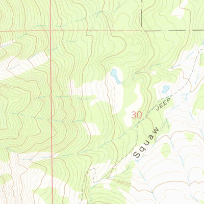 United States Geological Survey Crested Butte, CO (1961, 24000-Scale) digital map