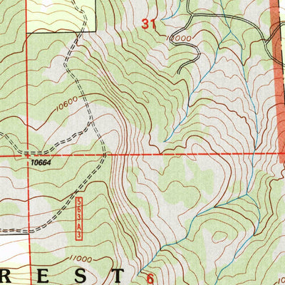 United States Geological Survey Crested Butte, CO (2001, 24000-Scale) digital map