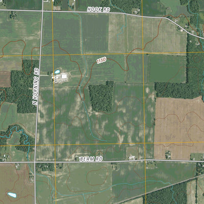 United States Geological Survey Crestline, OH (2010, 24000-Scale) digital map
